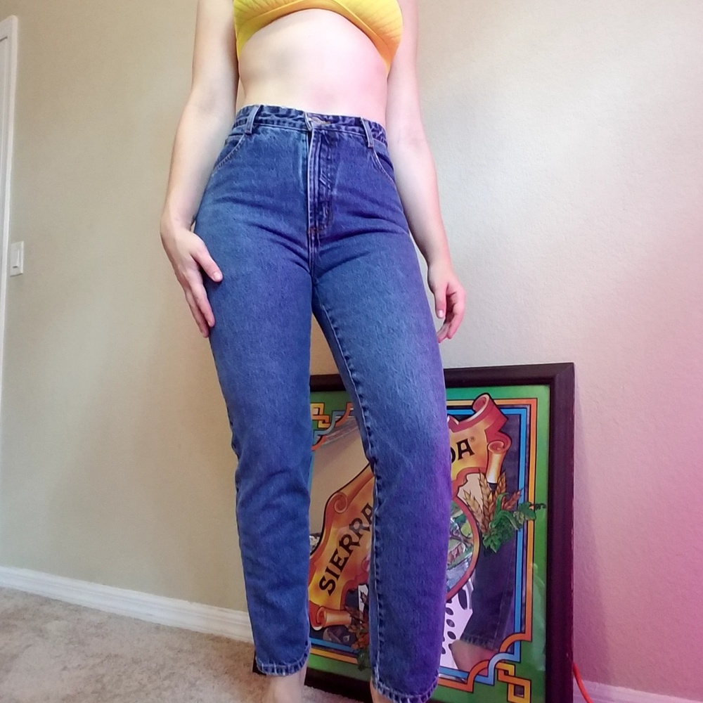 Vintage High Waisted Bongo Jean's Medium Wash
